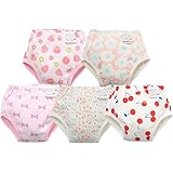 [チャックルベビー] トレーニングパンツ 女の子 5枚組 3層 トレパン トイレトレーニング 90 95 100 110 120 130 F4005E