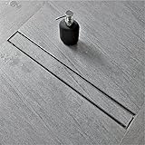 neodrain za3t01 LinearシャワーDrain withタイル挿入Grate、24インチ、つや消し304ステンレススチール 28インチ ZA3-28-T01