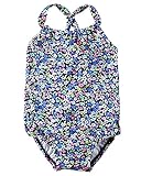 カーターズ Carter's ベビー 水着 紫外線カット UPF50+ Carter's Floral Swimsuit 6-9M (67-72cm) & モスリン ウォッシュタオル付き
