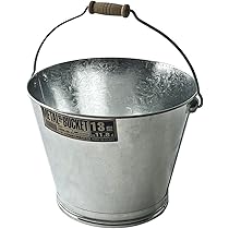 Amazon.co.jp: 土井金属 バケツ型 トタン七輪 : スポーツ