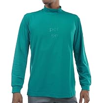 新品　アンパスィ　モックネック　ネイビー　M 楽天市場】アンパスィ and per se 半袖モックネックシャツの通販