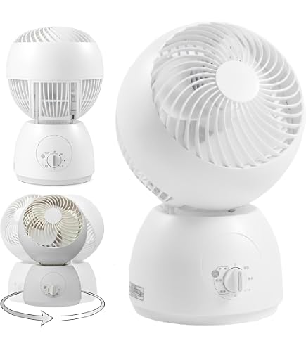 Amazon | おおたけ 3D首振メカ式サーキュレーター 15.4cm 3枚羽根 DF