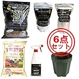 バラ苗入門セット　初心者用スターターズ6点セット　ガーデニングセット