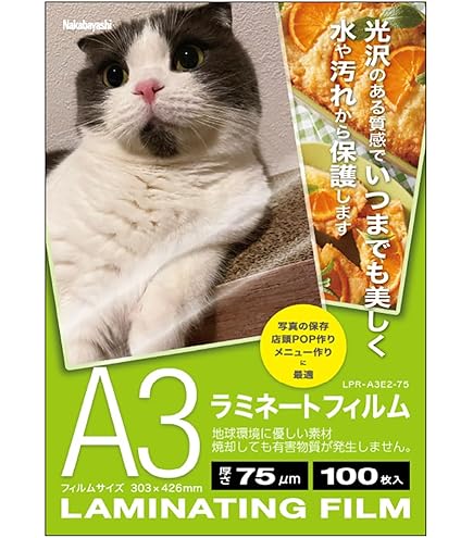 Amazon | アスカ ラミネーター専用フィルム A3 100μ BH909 1パック