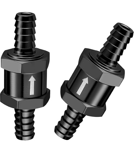 8mm 5/16 Safety Non Return Inline Fuel One Way Check Valve Petrol Diesel Oil~p100203093