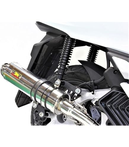 Amazon.co.jp: Realize バイクマフラー 22Racing Ti PCX160(2BK-KF47