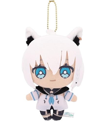 Amazon.co.jp: 白上フブキ ぬいぐるみ ホロフレ friends to Go 公式 