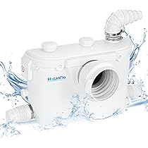 Amazon | 500 ワット マセレーター ポンプ、アップフラッシュ