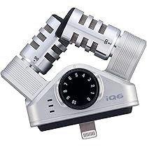 ZOOM ズーム スマホマイク iPhone iPad 用 マイク Amazon | ZOOM ズーム iQ6 Lightning接続 XYステレオマイク iPhone