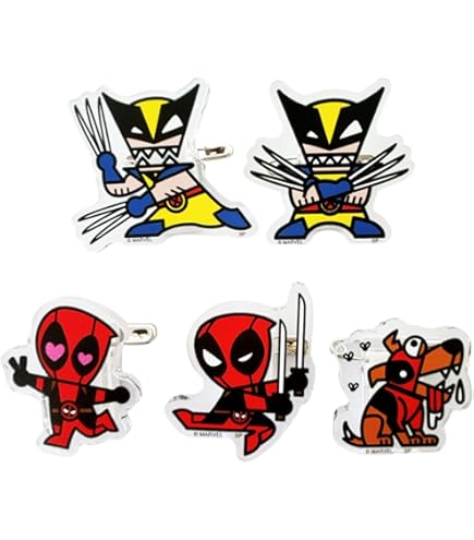 マーベル　アベンジャーズ　デッドプール　缶バッジ　ライアン・レイノルズ TDW-21000_R.jpg