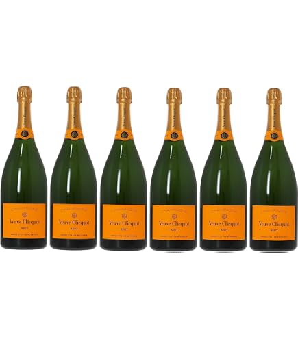 Amazon.co.jp: ヴーヴ クリコ イエローラベル ブリュット 750ml x 6本