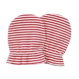 ( チャックル ) chuckle ビビッド ボーダー ミトン レッド サイズなし P9407-00-21