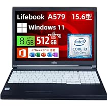 Windowsノート本体 FUJITSU LIFEBOOK A579/CX 61oeNWYj5UL._AC_UL210_SR210,