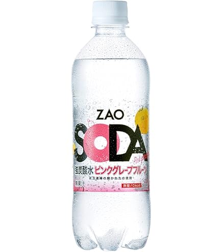 Amazon.co.jp: 炭酸水 ZAO SODA 強炭酸水 500ml×24本 (500ml, レモン