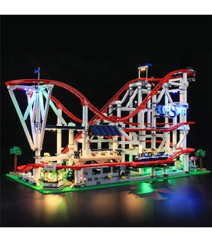 Set De Construction Loop Coaster 3756 Pièces - Parc D'attractions - 11 Figurines - Neuf