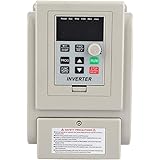 三相インバーター 2.2kW 単相入力 三相出力 220V 三相モーター制御用 操作簡単 小型 AT1-2200X