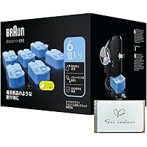 【4箱】BRAUN　ブラウンクリーン　電気シェーバー用洗浄液CCR6　4箱 楽天市場】ブラウン クリーン＆リニューシステム 洗浄液 6個