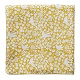 Rieko Oka(岡 理恵子) おくるみ 小鳥 イエロー 日本製