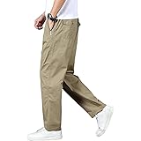 [Ｋａｙｉｙａｓｕ] チノパン メンズ パンツ 大きいサイズM-6XL イージー ロング ズボン ボトムス ワークパンツ 綿 ウエストゴム カジュアル ゆったり