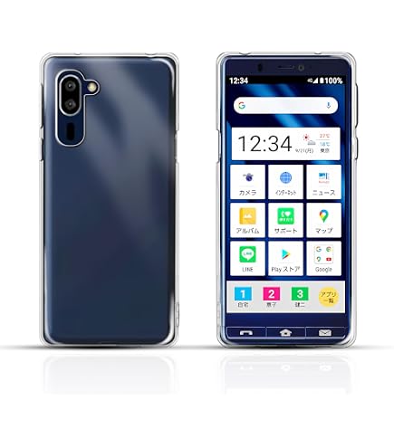 Amazon.co.jp: シンプルスマホ5 A001SH 強化 ガラスフィルム 液晶保護