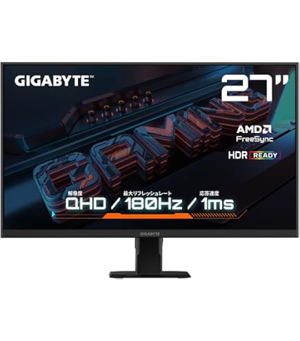 Amazon.co.jp: Gigabyte M27Q 27??? 170Hz 1440P KVM ??????????2560 x