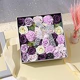 ソープフラワー 石鹸花 1 Pcs バラ ローズ 手作り 石鹸 ギフトボックス 誕生日 母の日 記念日 教師の日 バレンタインデー 昇進 引越し 祝日 プレゼント ギフト 可愛い おしゃれ