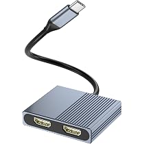 Amazon | USB C HDMI 変換アダプター 2画面出力 HDMI Type-C マルチ