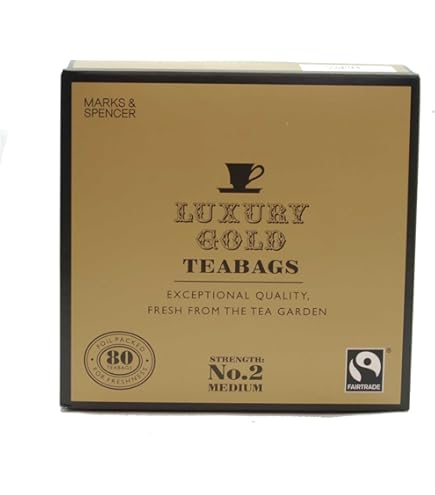 マークス＆スペンサー Extra Strong ティーバッグ80袋入り ×2箱 マークス＆スペンサー Extra Strong ティーバッグ80袋入り ×2箱