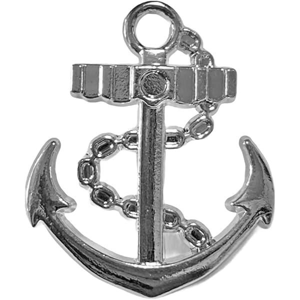 Amazon | ピンバッジ ピンズ ラペルピン ブローチ いかり イカリ 錨 船