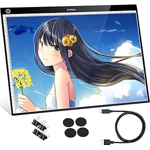 トレース台 A3 【和遥キナ先生推薦LED軽量薄型ライトボックス】 無段階調光ライトテーブル 匠彩