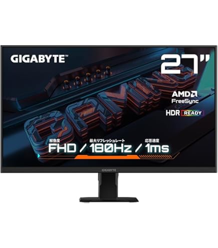 Amazon.co.jp: GIGABYTE ゲーミングモニター 27インチ QHD 2560x1440