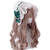 【オーダー】おまんじゅう ヘッドドレス ＊レース×ビッグリボン×アイボリー＊ Amazon.co.jp: レースヘッドドレス 髪飾り ロリィタ ヘア