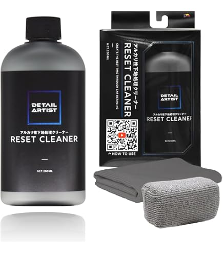 Detail Artist セット DETAIL ARTIST ACID CLEANER 酸性クリーナー イオンデポジット除去剤