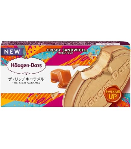 [アイス] ハーゲンダッツジャパン クリスピーサンド ザ・リッチキャラメル 60ml×36箱 ハーゲンダッツジャパン Amazon.co.jp: [アイス] ハーゲンダッツジャパン クリスピーサンド ザ