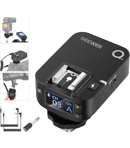 Amazon | NEEWER Z2-S 2.4G TTL ラウンドヘッドフラッシュ Speedlite
