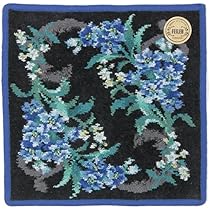 Amazon | [フェイラー] エーデルブラウ（柄名） ハンカチ 25cm