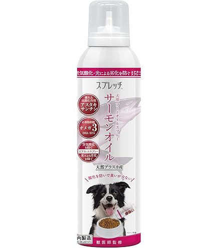 Amazon.co.jp: スプレッチ 犬用 フードスプレー アマニ油 150ml ペット