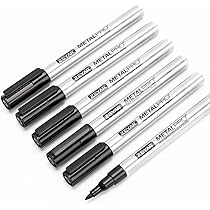 Amazon | ZEYAR 油性マーカーペン 極細ペン先 (1mm) 防水&にじみ防止