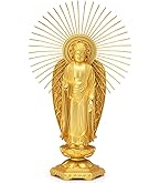 Amazon｜仏像 阿弥陀如来 御西用15.7cm(金メッキ/24金) 仏師：牧田秀雲