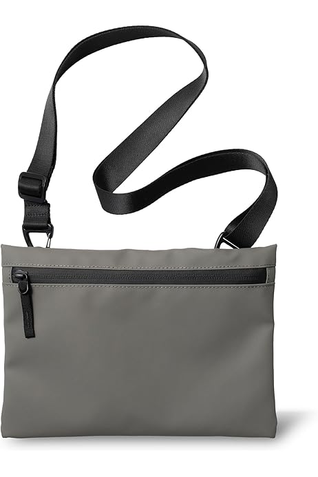 asoboze ブラック ミニマルショルダーバッグ