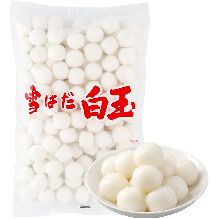 Amazon | 雪はだ白玉 （ 白 ） 1kg 白玉団子 業務用 冷凍 | yayoi Good