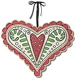 DEMDACO Blooming Heart Wall Decor, 19-Inch by 15-Inch [並行輸入品]