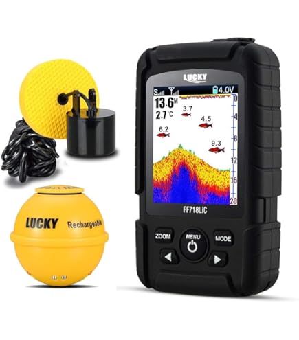 LUCKYLAKER 水中カメラ 魚群探知機「FL180PR.A」 楽天市場】LUCKYLAKER 水中カメラ 魚群探知機 ポータブル 魚探 赤外線