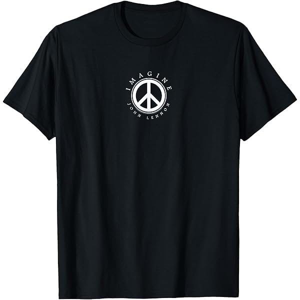 Amazon | ジョン・レノン-イマジン Tシャツ | Tシャツ・カットソー 通販