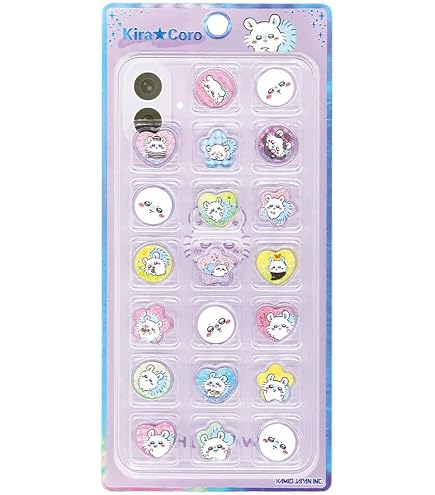Amazon.co.jp: KIRACOROおはじきシール（ハチワレ・うさぎ・モモンガ