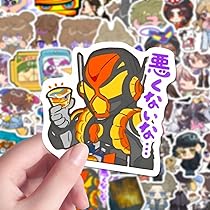 Amazon | 114P 仮面ライダーガヴ ステッカー シールセット