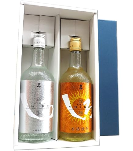 Amazon.co.jp: 【ギフト】 高橋酒造 白岳 しろ・金しろ・銀しろ 箱付き