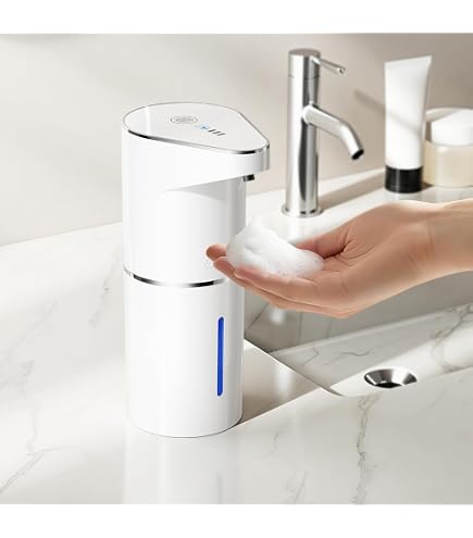 Gold Touchless Automatic Soap Dispenser – 700ml ABS, 4-Level Adjustable, Type-C Rechargeable For Kitchen & Bathroom