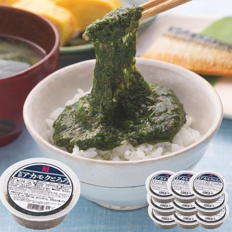 Amazon.co.jp: あかもくわさび醤油漬【食べきりパック・10個 】【冷凍