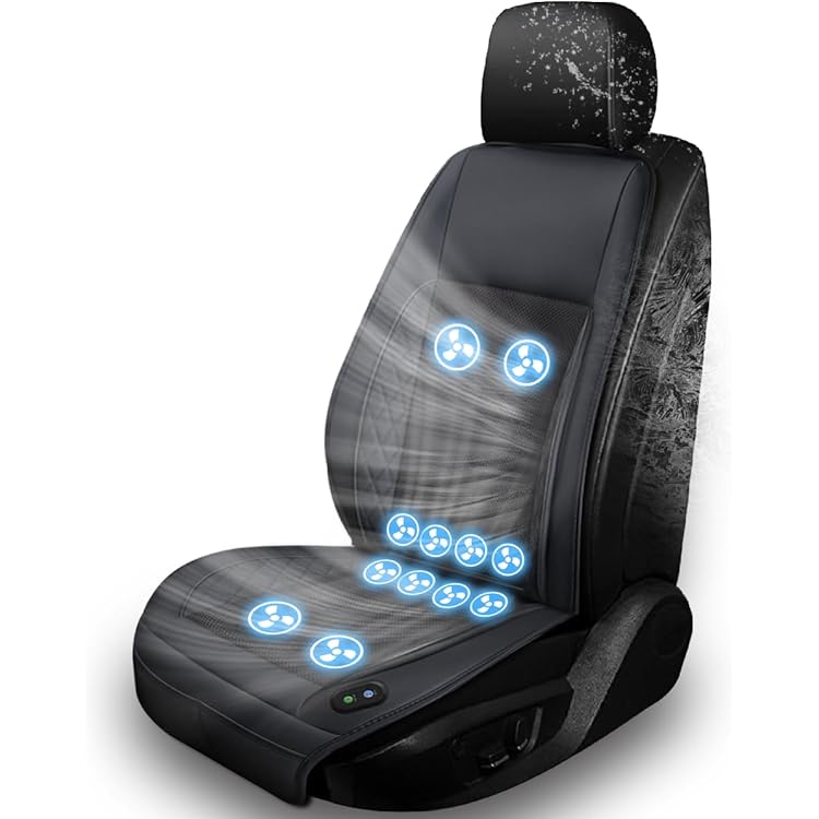クールシート カーシート 【2025風量強化版 2枚超大型強力ファン+4枚小型フ Amazon | クールシート カーシート 【2025風量強化版 2枚超大型